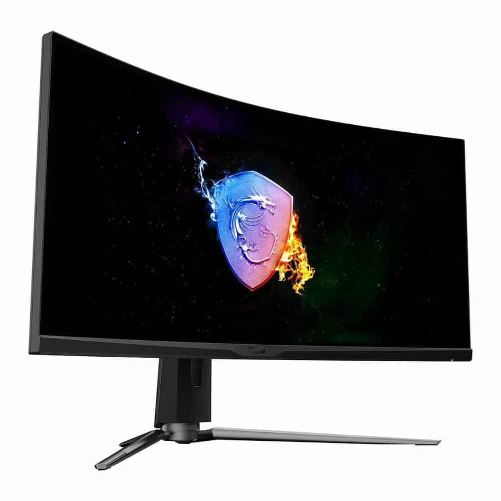 (image for) MSI 34" 343CQR UltraWide Quad HD 165Hz 1ms Curved FreeSync Refurbished Gaming Monitor